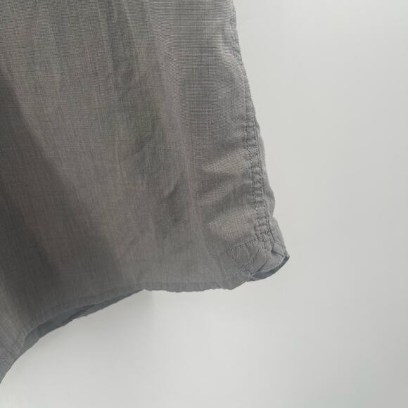 VOLCOM Shirt Size Medium Button Down Classic Fit Gray Skate Surf Snow Lifestyle - Picture 6 of 11